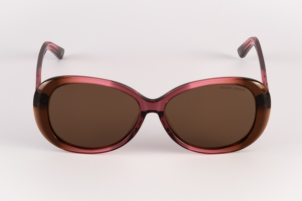 Jacques Lemans SG-007A Sonnenbrille Acetat Polarisiert rose Damen